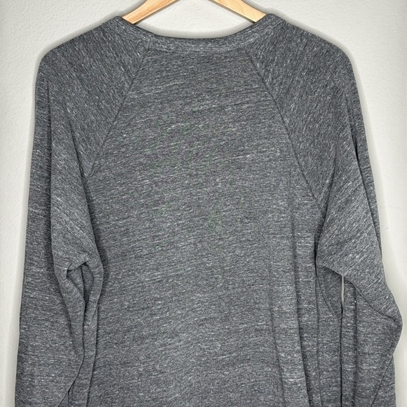 Bella Canvas NRTHWST Oversized Crewneck Sweatshirt in Gray Size XL - Picture 7 of 8